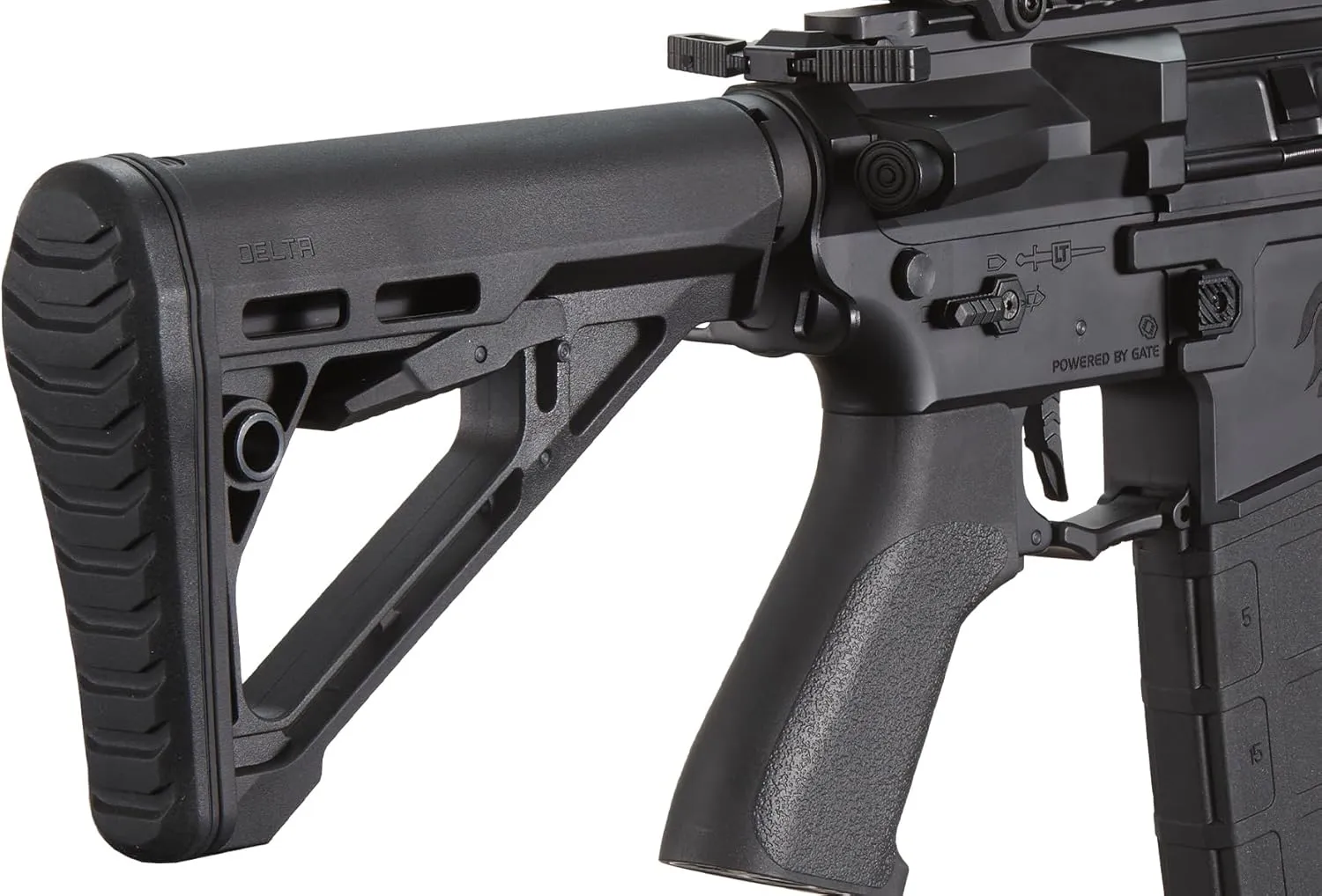 Lancer Tactical Gen 4 Gate Aster II Predator Steel CNC AEG Airsoft Rifle w/Bluetooth ETU Programmable MOSFET CQB/SBR/Carbine