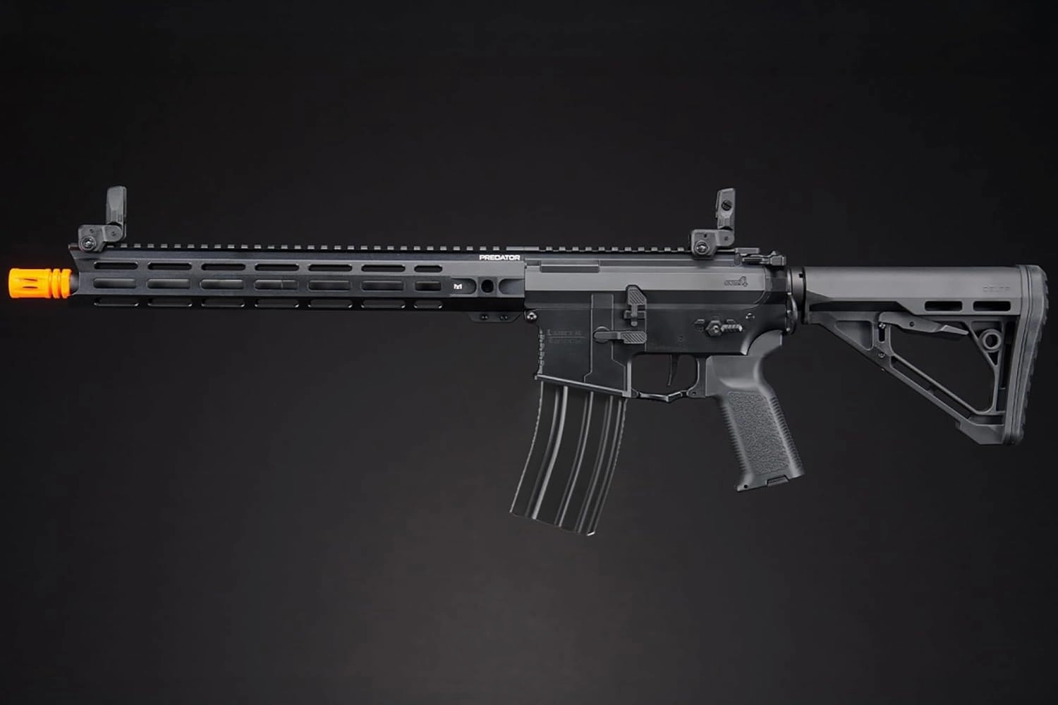 Lancer Tactical Gen 4 Gate Aster II Predator Steel CNC AEG Airsoft Rifle w/Bluetooth ETU Programmable MOSFET CQB/SBR/Carbine