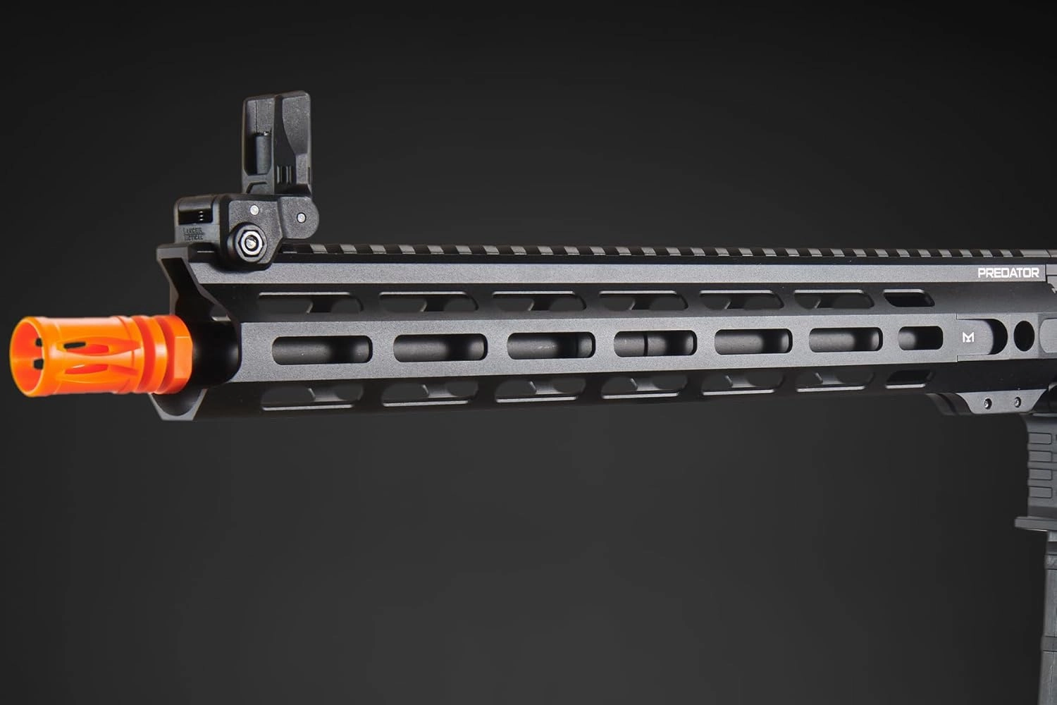 Lancer Tactical Gen 4 Gate Aster II Predator Steel CNC AEG Airsoft Rifle w/Bluetooth ETU Programmable MOSFET CQB/SBR/Carbine