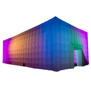 Large Blow Up Night Club Cube Party Tent for Event & Wedding