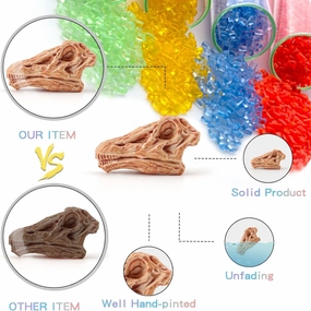 LC JoyCre Mini Dinosaur Bones for Kids Sandbox Toys - Realistic Fake Dinosaur Bones for Kids to Dig Up