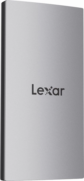 Lexar 2TB ES3 Portable SSD, Up to 1050MB/s Read and 1000 MB/s Write, Compatible with PC & Mac, Tablets & iPad, Silver (LES3XXX002T-RNSAU)