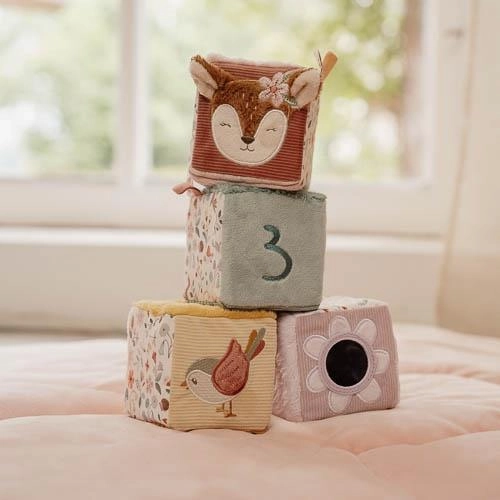 Little Dutch Set Of Soft Cubes - Fairy Garden