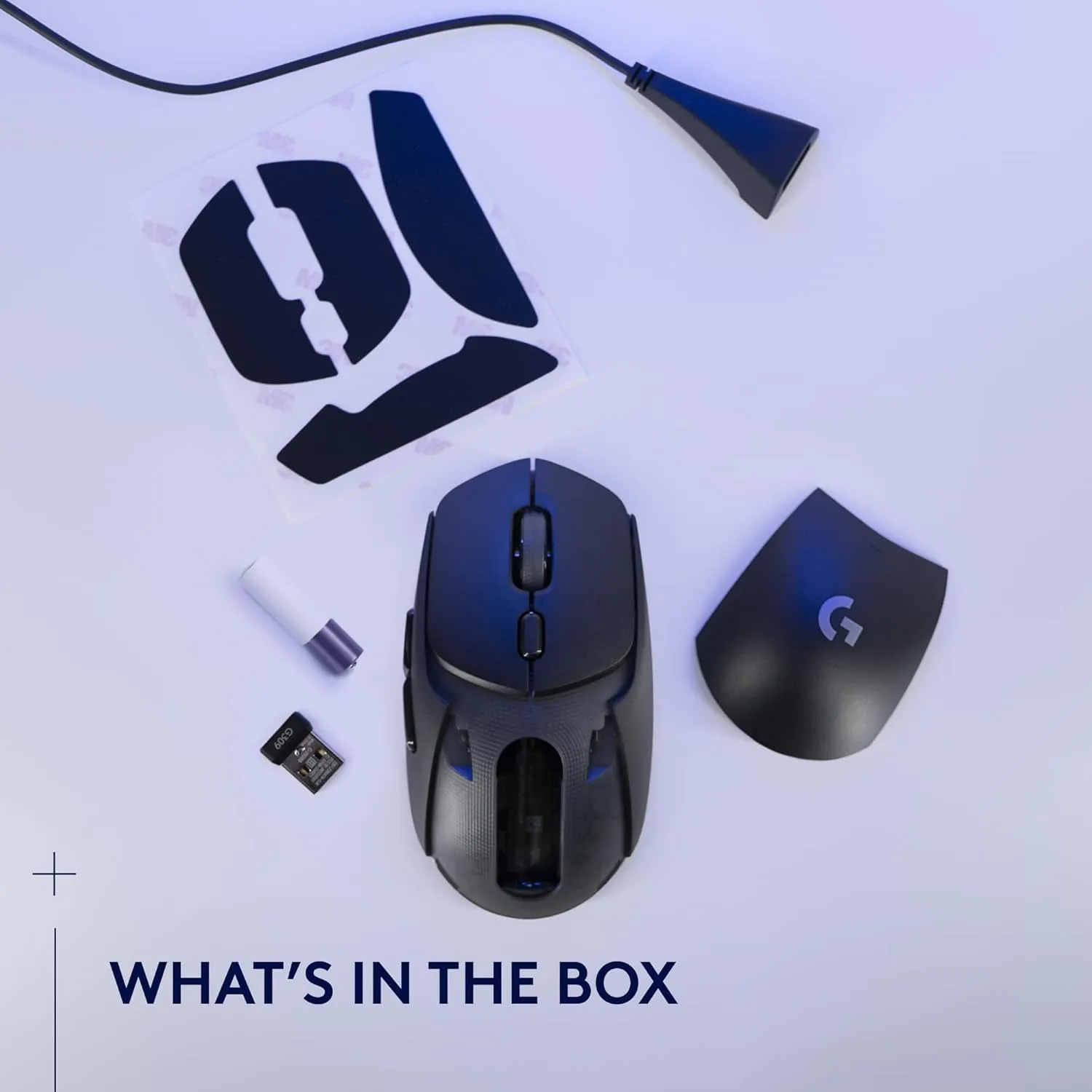 Logitech G309 Lightspeed Wireless Gaming Mouse, Lightweight, LIGHTFORCE Hybrid Switches, Hero 25K Sensor, 86g & 300  hr Battery Life with AA Battery, 6 Programmable Buttons, PC & Mac - Black