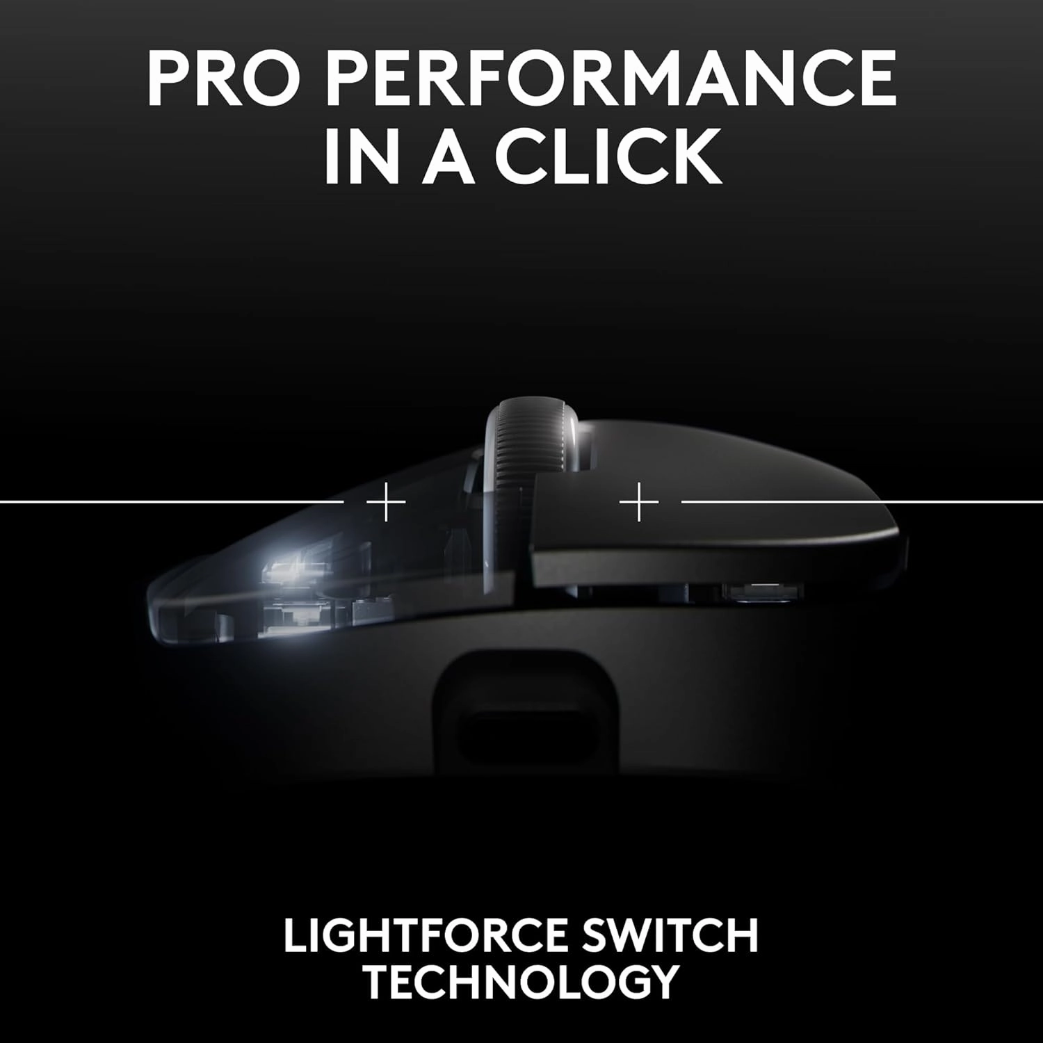 Logitech G PRO X Superlight 2 DEX Wireless Gaming Mouse, 60g pro-Grade Right-Handed Mouse with 5 programmable Buttons, USB-C Charging, 44k DPI Sensor, up to 8 kHz Polling for PC/Mac - Black