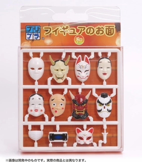 M-IC Prepla Figure Mask, Japanese Style, Painted Assembly Plastic Kit