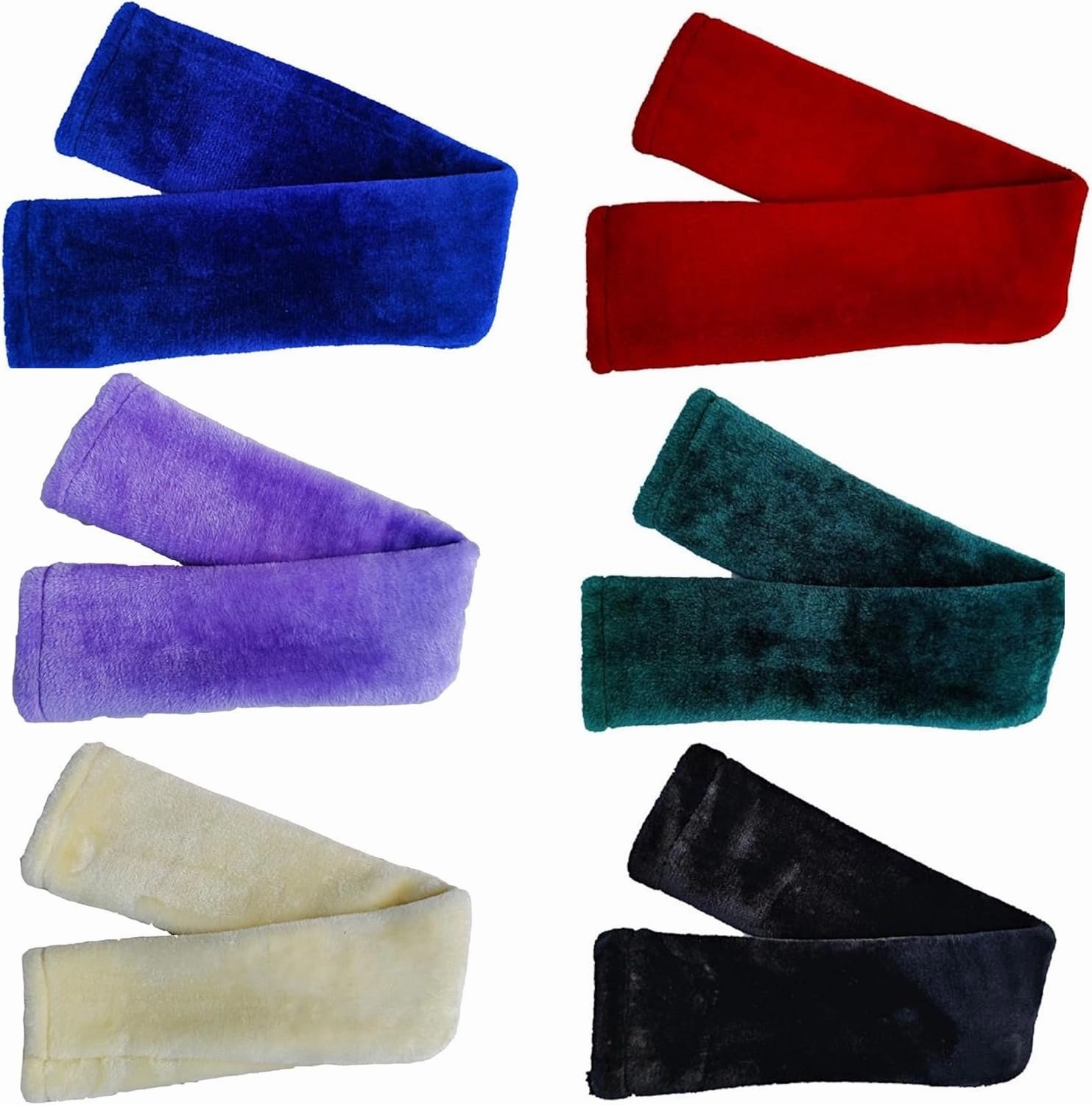 Majestic Ally Mink Fleece Girth/Cinch Cover, Soft Plush for Horse Riding Comfort, Breathable, Moisture-Wicking