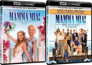 Mamma Mia! The Movie (2008) / Mamma Mia! Here We Go Again (2018) [4K Ultra HD   Blu-ray - 2 set]