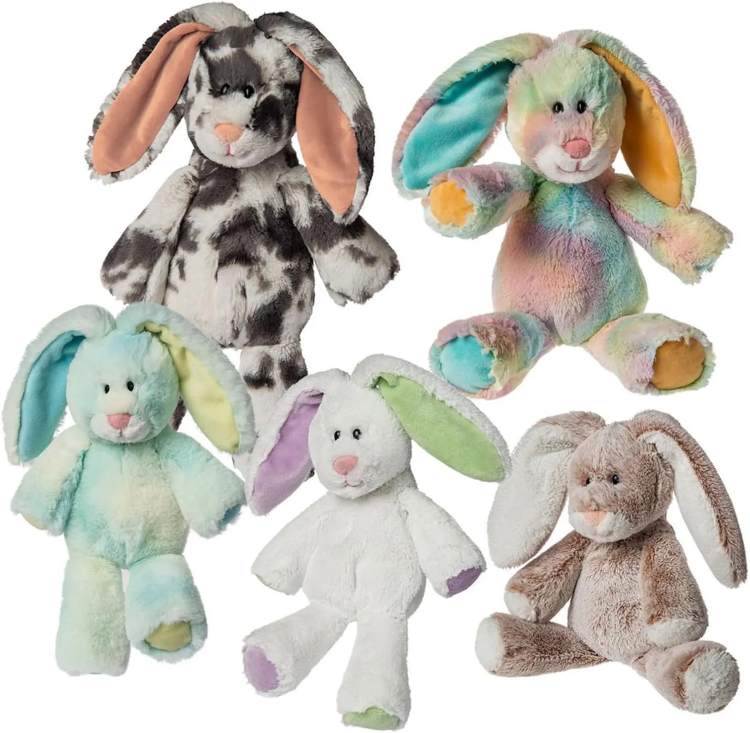Mary Meyer Stuffed Animal Marshmallow Zoo Soft Toy, 9-Inches, Junior Gumdrops Bunny