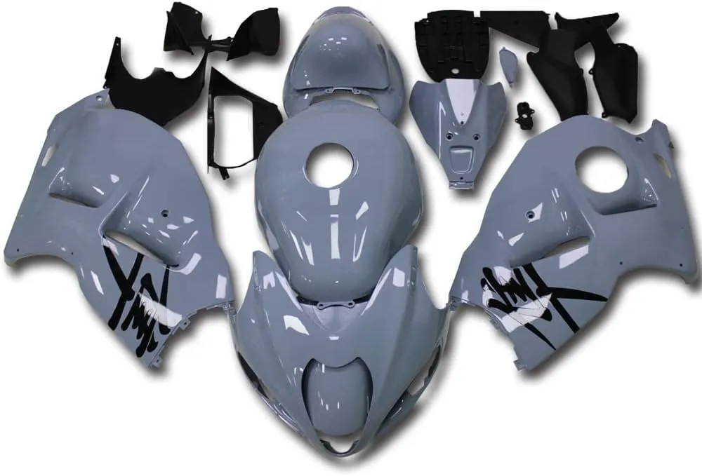 MC Nardo Gray Complete Fairing Fit for 1998-2007 Hayabusa Gen1 GSXR 1300 GSX-R Injection Mold ABS Plastics New Bodywork M82