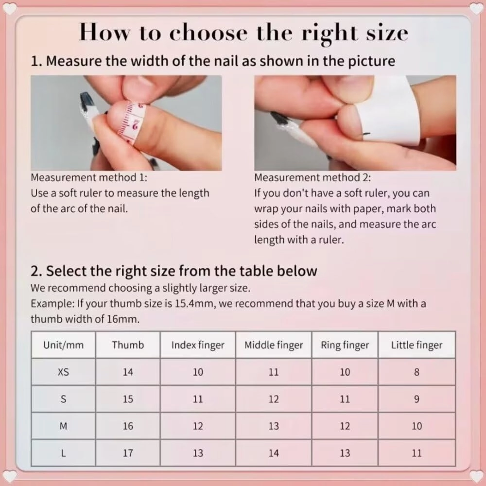 Medium Press On Nails - Handmade 3D False Nails Medium Almond 10 Pcs Reusable ABS Material Finger Painting Nail Tip French Salon Design-M size