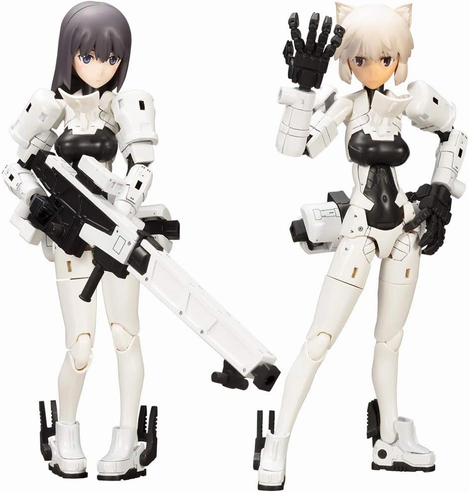 Megami Device figurine Plastic Model Kit 1/1 Wism Soldier Snipe Grapple 14 cm