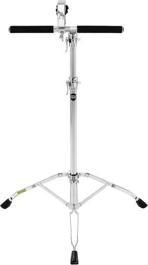 Meinl Percussion Professional Stand with Padded T-Shaped Tube for Added Stability-NOT Made in China-Double Braced Tripod Legs, Fits All Common Bongos, 2-Year Warranty (TMB)