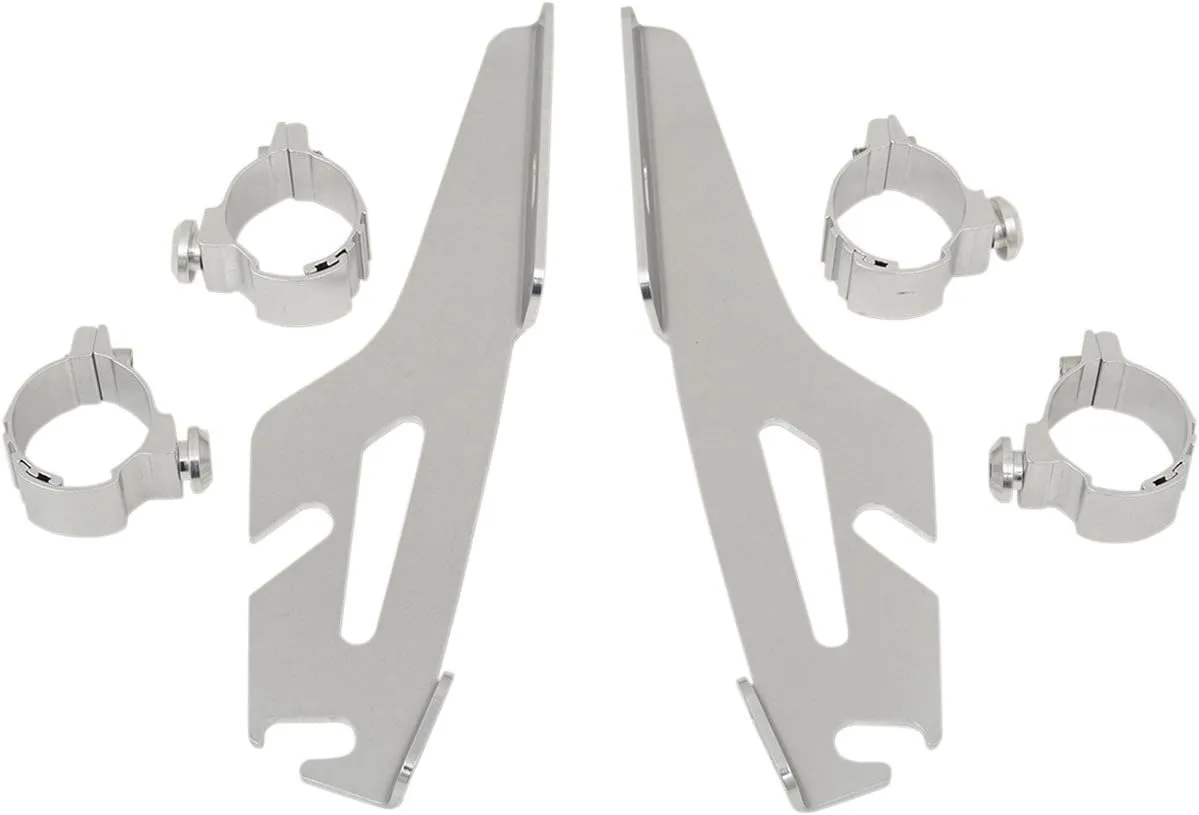 Memphis Shades Batwing Fairing Polished Trigger-Lock Mount Kit MEK1911