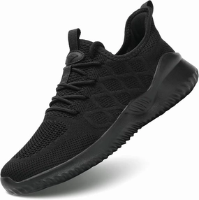 Mens Running Shoes Slip on Tennis Walking Sneakers Casual Mesh Breathable Lightweight Work Sport Shoes