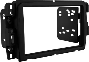 Metra 95-3310B Double Din Installation Kit for 2013-Up Chevrolet Traverse, GMC Acadia and Buick Enclave, (Black)