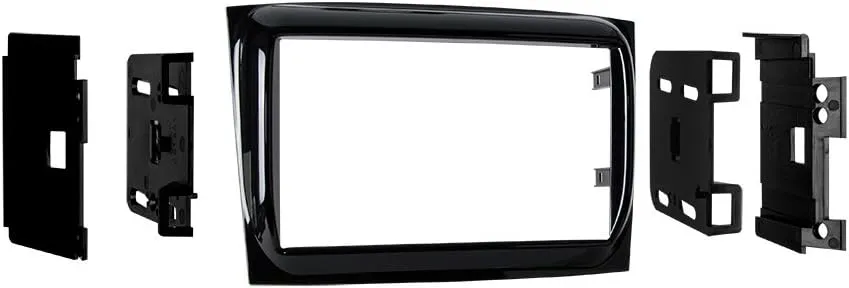 Metra Electronics 95-6531HG 2015- Ram Promaster City Vehicles Double-DIN Radio Dash Kit (High Gloss Black)