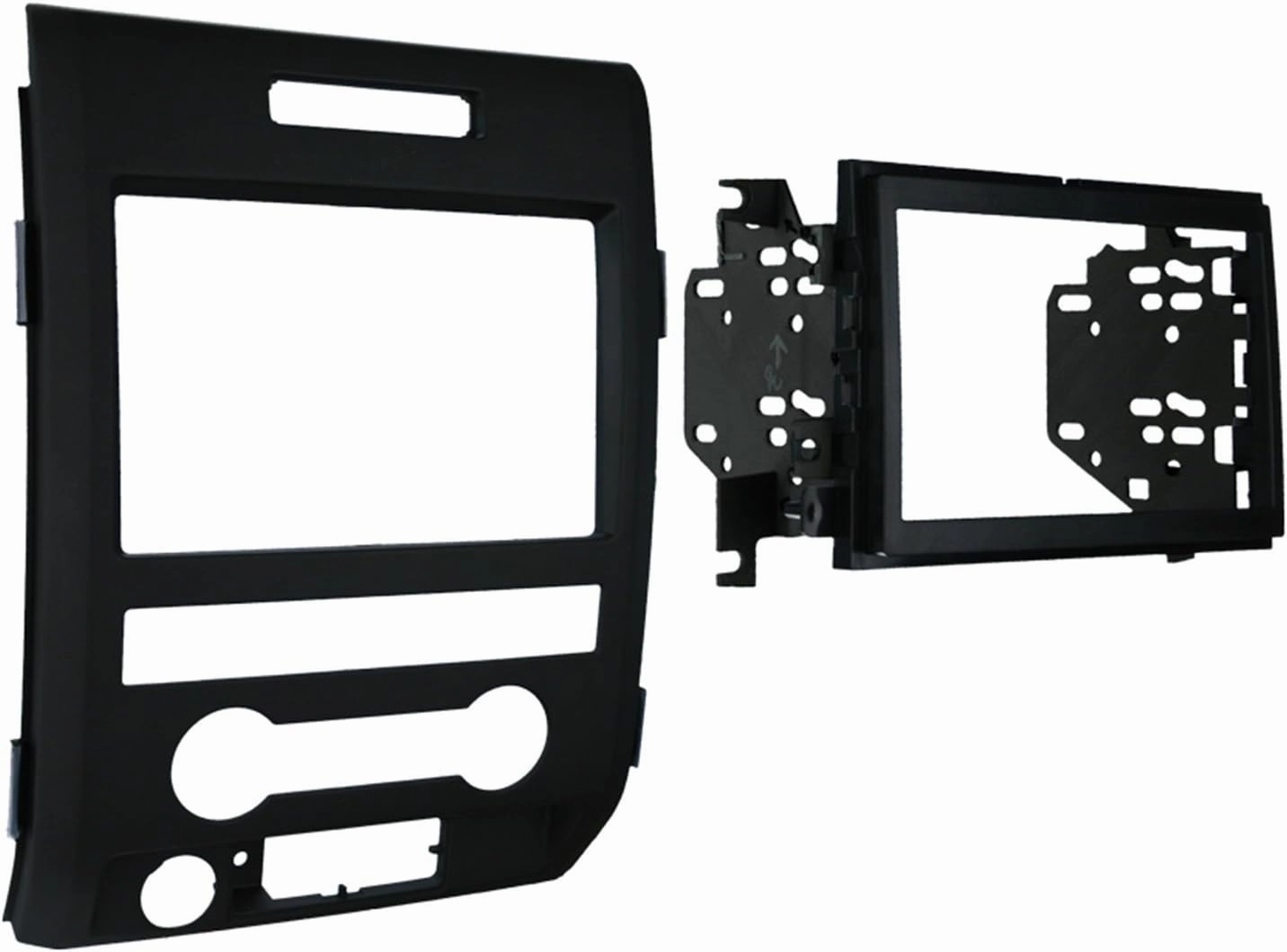 Metra 95-5820B Double DIN Installation Kit for 2011 Ford F-150,Black