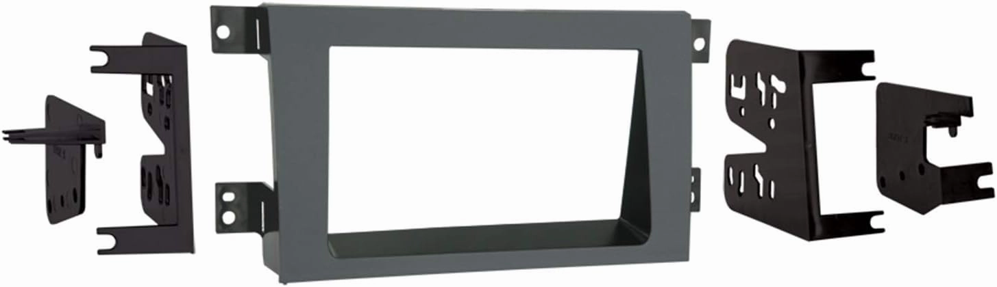 Metra 95-7870G Double DIN Installation Dash Kit for 2005-up Honda Ridgeline (Gray)