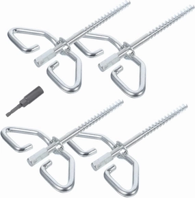 Milisten Ice Fishing Tent Anchors and Tool Ice Fishing Stakes Ice Fishing Anchor Anchor Tool Ice Shelter