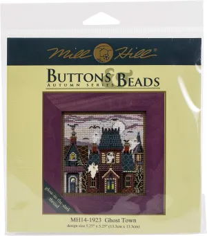Mill Hill Counted Cross Stitch Ghost Town, Multi