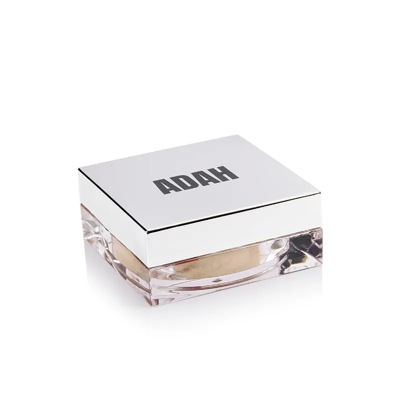 Mineral Loose Powder Foundation, Luxe Finish, 2 Universal Shades, All-Day Wear, Smooth Coverage (Peachy Nude, Regular)