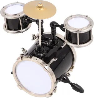 Mini Hollow Drum Mini Musical Instrument Set Musical Ornament for Dollhouse