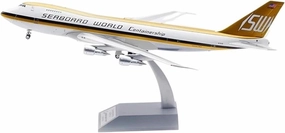 Mini Aircraft Model 1:200 for B747-200 N701SW Diecast Alloy Aircraft Model Aviation Enthusiasts Souvenirs Airplane Kit