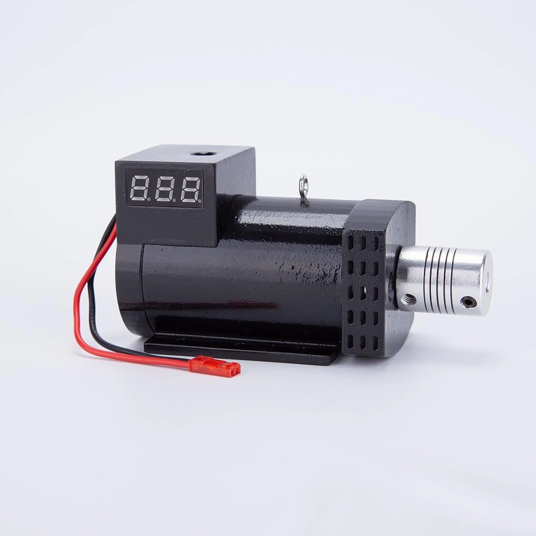 Mini Retro Engine Model Kits, 12V DC Generator for ST-NF2 Engine Models DIY Upgrade Modification Accessory, Science Toy for Teens and Adults (Shaft Connection Version/Black)
