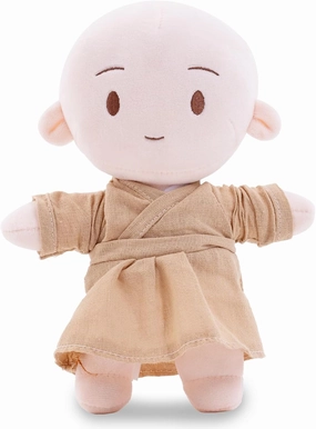 Monk Plush 8in, Stuffed Figure Toys for Kids, Plush Dolls Gift for Birthdays, Christmas