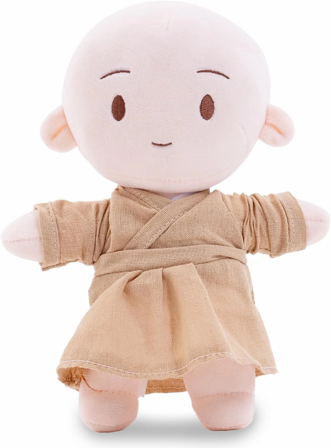 Monk Plush 8in, Stuffed Figure Toys for Kids, Plush Dolls Gift for Birthdays, Christmas
