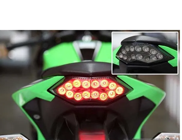Motodynamic Integrated / Programmable Tail Light - Kawsaki Ninja 300 (2013-2017)