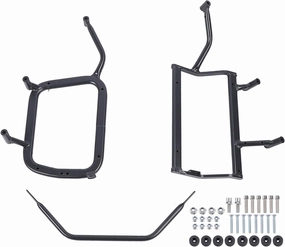 Motorcycle Saddlebag Conversion Bracket High Hardness Carbon Steel Saddlebag Support Bar Mount Bracket Motorcycle Side Case Support Rack for MT800 MT 800