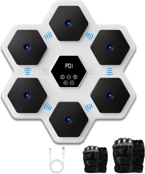Music Boxing Machine Wall Mounted Smart Bluetooth Boxing Equipment for Boxing Enthusiasts