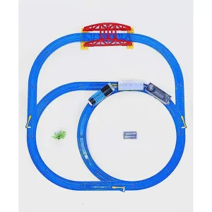 Musical Vintage Thomas Train World Toy Train Track Set Big Size (Assorted Color)