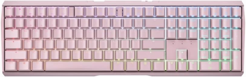 MX 3.0S Mechanical Wireless Gaming Keyboard | New MX2A Switches (Pink, MX2A Red)