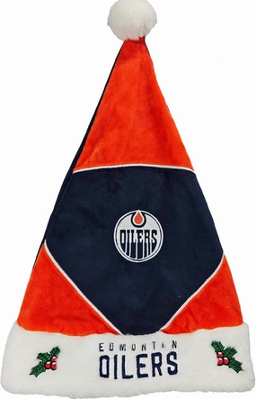 NHL Colorblock Santa Hat – Show Your Ice Hockey Spirit with Officially Licensed NHL Holiday Fan Apparel and Gift