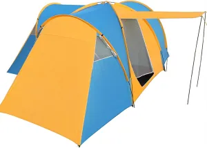 NIEH Camping Tent 6 and 4 Person Tent, Double Lightweight Portable Tent for Fishing, for Family Picnic, Beach, Garden,Fishing