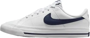 Nike Court Legacy Big Kids' Shoes (DA5380-125, White/Midnight Navy) Size 5