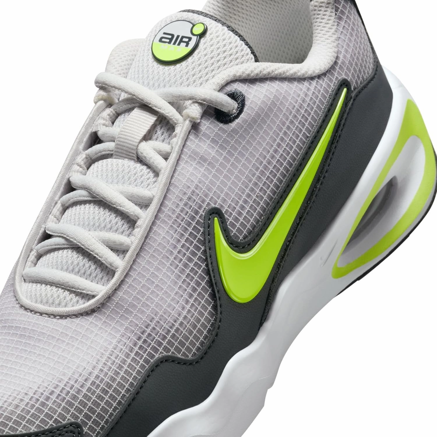 Nike Air Max Nova Big Kids' Shoes (FN4446-001, Vast Grey/Anthracite/Volt)