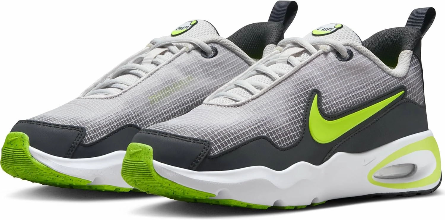 Nike Air Max Nova Big Kids' Shoes (FN4446-001, Vast Grey/Anthracite/Volt)