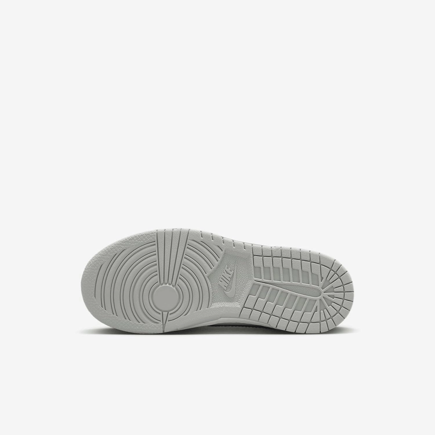 Nike Dunk Low Little Kids' Shoes (FB9108-123, White/White/Light Smoke Grey)