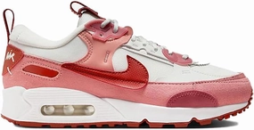 Nike Women's Air Max 90 Futura Red Stardust/Rugged Orange (FQ8881 618) - 8