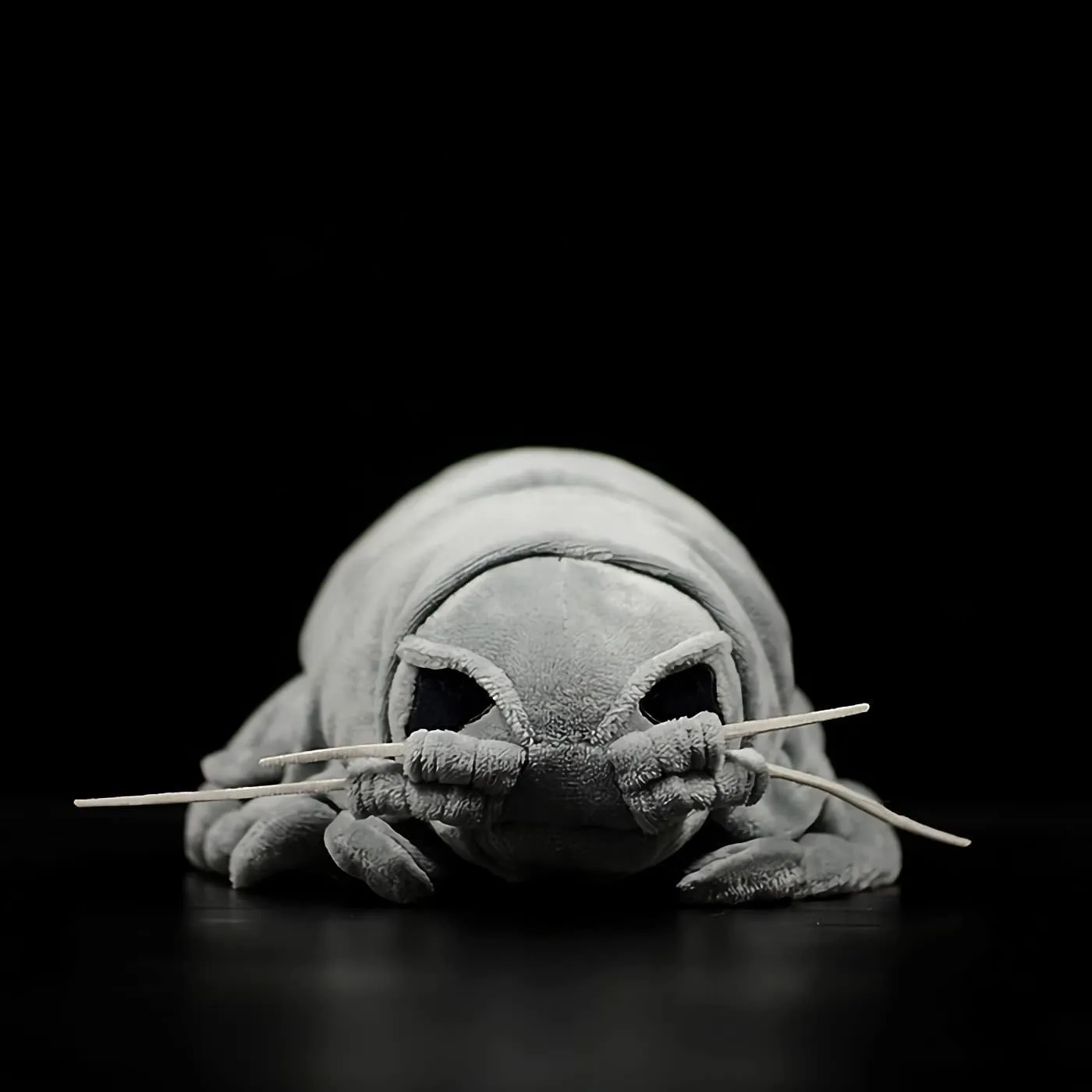 Nohito 11.8'' Realistic Grey Giant Isopod Plush Toy Marine Life Stuffed Animal Insect Simulation Worm Lice Pillow Isopod Arthropod Toys Doll (11.8'', Grey Giant Isopod)