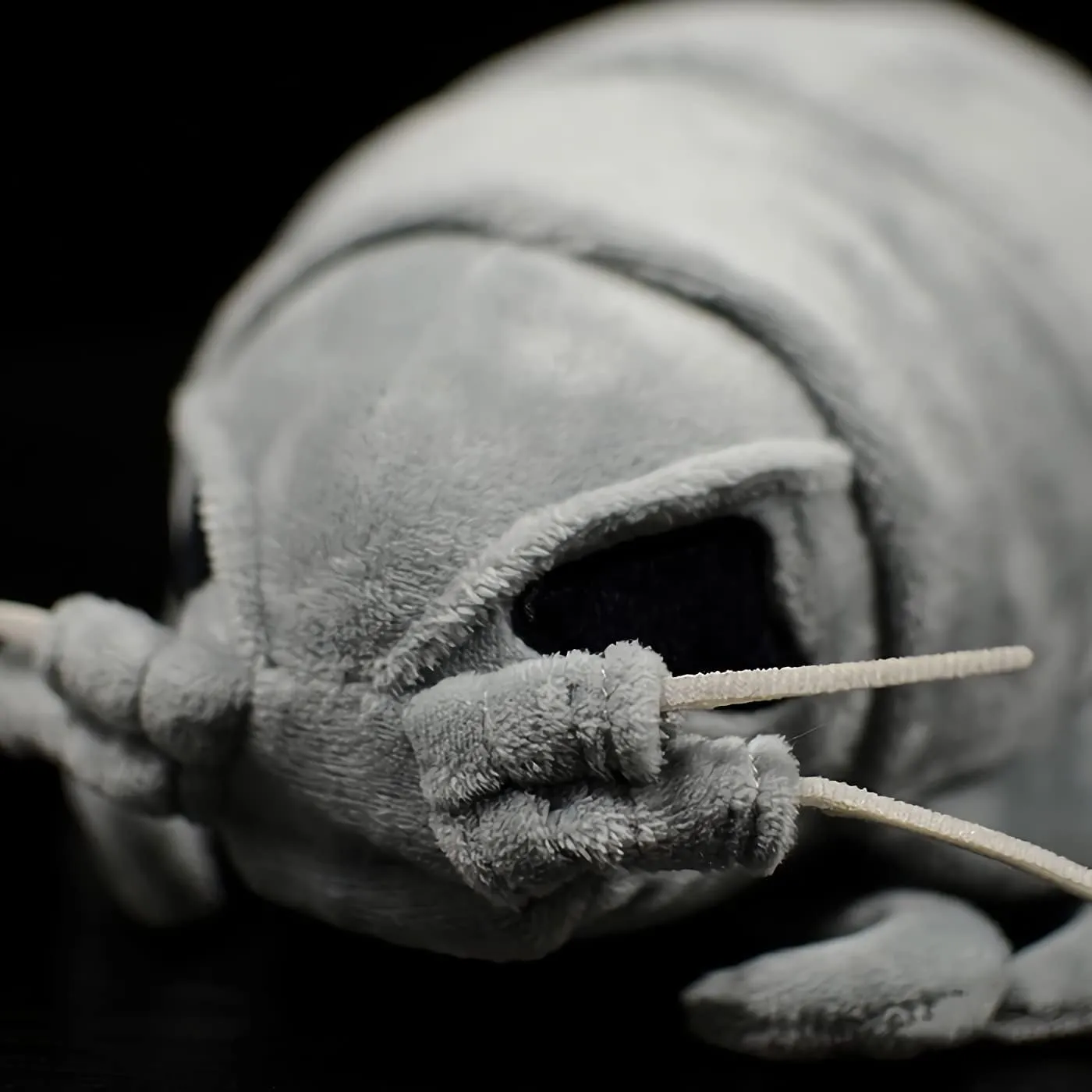 Nohito 11.8'' Realistic Grey Giant Isopod Plush Toy Marine Life Stuffed Animal Insect Simulation Worm Lice Pillow Isopod Arthropod Toys Doll (11.8'', Grey Giant Isopod)