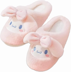 Ohjijinn Kawaii Slippers, Winter Warm Indoor Bedroom Shoes Women Girls