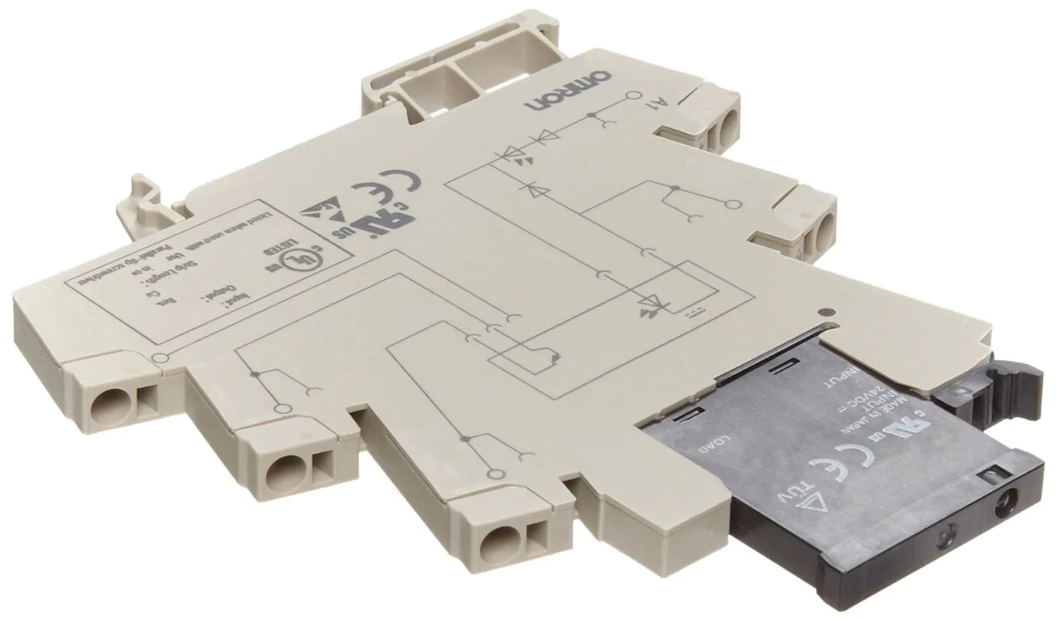 Omron G2RV-SL500 AC230 Slim Relay and Socket, 230 VAC Input Voltage, Single Pole Double Throw Contacts