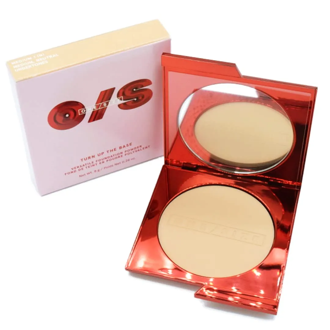 One size One Size Patrick Starrr Turn Up The Base Versatile Powder Foundation, Neutral Undertones - Face Pressed Powder Makeup Foundation Medium-to-Full Coverage, Soft Matte Finish, 0.28Oz