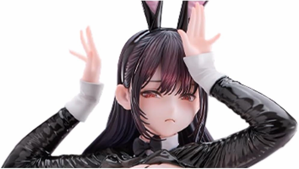 Original Painting Reverse Bunny Girl Figure 25cm Anime Illustration Action Figure Standing Model PVC Statue Collectibles Desktop Decoration