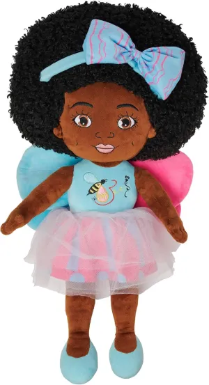 Orijin Bees Cuddle Bees Plush Dolls - Serenity, 24 inches, Soft, Durable, Ages 2 , Black Doll, Biracial Doll, for Girl Toddler prechool, Oprah's Favorite Things Holiday 2024 List